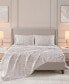 Printed Satin Sheet Set, Twin