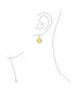 ფოტო #2 პროდუქტის Oval Round Disc Natures Loving Family Wishing Tree of Life Dangle Stud Earrings For Women Sterling Silver Lever back