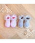 Фото #11 товара Baby Girls First Walk Sock Shoes Lace trim - Tull Trim Beige