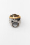 Фото #4 товара Крупное кольцо с бусиной ZARA