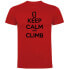 ფოტო #1 პროდუქტის KRUSKIS Keep Calm And Climb short sleeve T-shirt