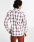 ფოტო #3 პროდუქტის Men's Kelly Plaid Long-Sleeve Shirt, Created for Macy's