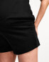 Фото #7 товара ASOS DESIGN Maternity mix & match cotton pyjama short in black