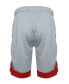 Фото #3 товара Men's Premium Active Moisture Wicking Workout Mesh Shorts With Trim