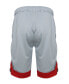 ფოტო #3 პროდუქტის Men's Premium Active Moisture Wicking Workout Mesh Shorts With Trim