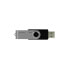 Фото #3 товара USВ-флешь память GoodRam UTS2 USB 2.0 Чёрный Чёрный/Серебристый Серебристый 8 Гб