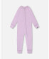 Toddler Girls One Piece Thermal Underwear Lilac - Toddler|Child