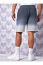 Sportswear Club French Terry Dip Dyed Grey Erkek Pamuklu Spor Şort