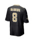 ფოტო #3 პროდუქტის Men's Archie Manning Black New Orleans Saints Retired Player Game Jersey