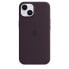 Apple iPhone 14 Silicone Case with MagSafe - Elderberry - Cover - Apple - iPhone 14 - 15.5 cm (6.1") - Burgundy