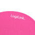 LogiLink ID0027P - Pink - Monochromatic - Foam - Gel - Rubber - Wrist rest