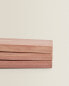 Pack of wardrobe cedar blocks (pack of 6)