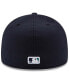 Фото #4 товара Men's Navy Seattle Mariners Authentic Collection On Field Low Profile Game 59FIFTY Fitted Hat