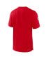 Men's Red Kansas City Chiefs Sideline Player Performance T-Shirt