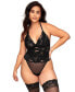 Фото #1 товара Plus Size Esme Lace Bodysuit Lingerie