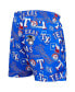 ფოტო #2 პროდუქტის Men's Royal Texas Rangers Toss Logo Woven Shorts