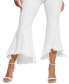 ფოტო #5 პროდუქტის Women's Sofia 1981 Fringe-Trim Flare-Leg Jeans