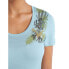 ფოტო #5 პროდუქტის ICEBREAKER Tech Lite II Scoop Fabulous Fer Merino short sleeve T-shirt