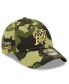Фото #1 товара Men's Camo Miami Marlins 2022 Armed Forces Day 9Forty Snapback Adjustable Hat