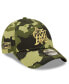 ფოტო #1 პროდუქტის Men's Camo Miami Marlins 2022 Armed Forces Day 9Forty Snapback Adjustable Hat