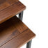 Фото #4 товара Skyler 2pc Nesting Tables