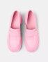 Camper – Leder-Loafer in Rosa mit Absatz