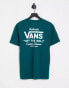 Фото #1 товара Vans – Holder Street – T-Shirt in Blaugrün mit Rückenprint