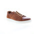 Фото #2 товара English Laundry Harley EL2606L Mens Brown Leather Lifestyle Sneakers Shoes 9