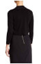 Calvin Klein 291382 Women's Shrug, Black Knit, Size Medium