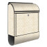 Briefkasten Stahl Beige Herzen