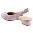 Фото #5 товара Trotters Dea Woven T2168-510 Womens Purple Narrow Slingback Heels Shoes 10.5