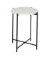 Фото #1 товара Contemporary Terrazzo Accent Table