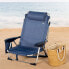 Фото #6 товара Пляжный стул Aktive Складной Тёмно Синий 51 x 76 x 45 cm (2 штук)