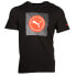 Фото #1 товара Puma Fadeout Graphic Crew Neck Short Sleeve T-Shirt Mens Black Casual Tops 67450