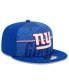Фото #4 товара Men's Royal New York Giants 2023 NFL Training Camp 9FIFTY Snapback Hat