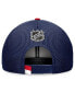 ფოტო #2 პროდუქტის Men's Navy Columbus Blue Jackets 2024 NHL Draft On Stage Trucker Adjustable Hat