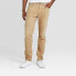 Фото #1 товара Men's Slim Fit Jeans - Goodfellow & Co Khaki 32x30