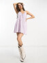 Фото #3 товара Платье ASOS в фиолетовом цвете с деталями из кружев