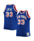 Фото #2 товара Men's Patrick Ewing Blue New York Knicks Big and Tall 1991-92 NBA 75th Anniversary Diamond Swingman Jersey