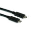 Фото #4 товара ROTRONIC-SECOMP 11.02.9055 - 2 m - USB C - USB C - USB 3.2 Gen 2 (3.1 Gen 2) - 10 Mbit/s - Black