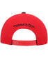 Фото #4 товара Men's Red and Black Chicago Bulls Hardwood Classics Team Two-Tone 2.0 Snapback Hat