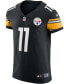 ფოტო #3 პროდუქტის Men's Chase Claypool Black Pittsburgh Steelers Vapor Elite Player Jersey