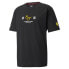 Фото #3 товара Puma Sf Race Statement Logo Crew Neck Short Sleeve T-Shirt Mens Black Casual Top