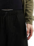 Фото #9 товара ASOS DESIGN loose fit cargo trouser with front elasticated pockets in black