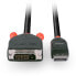 Lindy 2m DisplayPort to DVI Cable - 2 m - DisplayPort - HDMI - Male - Female - Straight