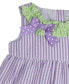 ფოტო #4 პროდუქტის Baby Girls Lady Bug Seersucker Dress with Diaper Cover