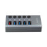 Фото #1 товара LogiLink UA0386 - USB 3.2 Gen 1 (3.1 Gen 1) Type-B - USB 3.2 Gen 1 (3.1 Gen 1) Type-A - 5000 Mbit/s - Grey - Aluminium - 60 W