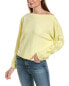 Фото #1 товара Ag Jeans Cyra Sweatshirt Women's Yellow Xs