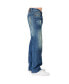 Men's Relaxed Straight Handcrafted Wash Premium Denim Signature Jeans