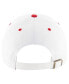 ფოტო #2 პროდუქტის 47 Men's White/Red Kansas City Chiefs Double Header Diamond Clean Up Adjustable Hat